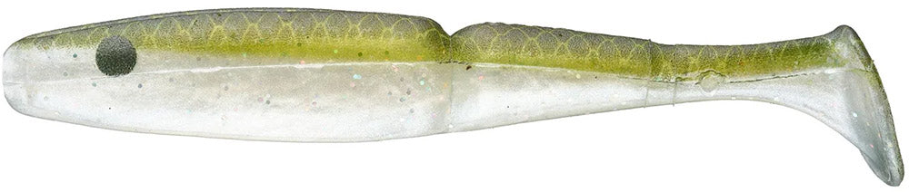 3.75-Inch Segmented Paddle Tail Swimbait for Freshwater & Saltwater Fishing