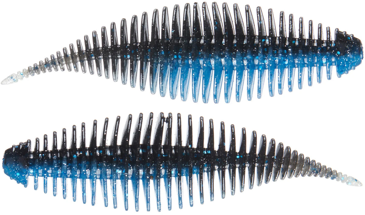 Fishing Soft Plastic Bait 3.8 Inch Bellows Shad for Jigs & Trailers