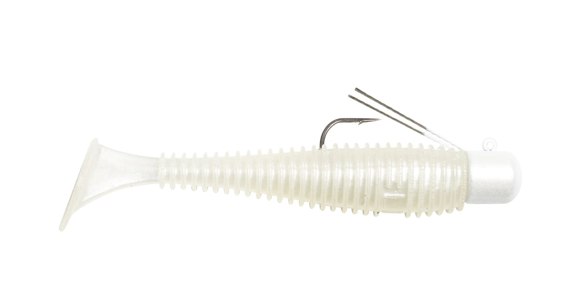 Pre-Rigged 3 Inch Paddle Tail Swimbait for Fishing - Multi-Color Options