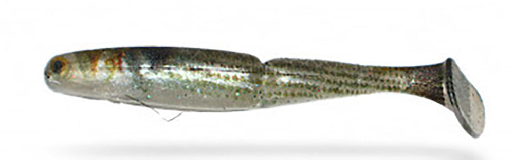3.75-Inch Segmented Paddle Tail Swimbait for Freshwater & Saltwater Fishing