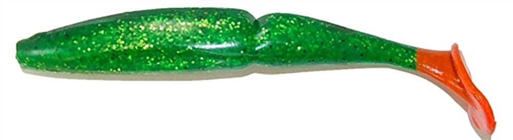 3.75-Inch Segmented Paddle Tail Swimbait for Freshwater & Saltwater Fishing