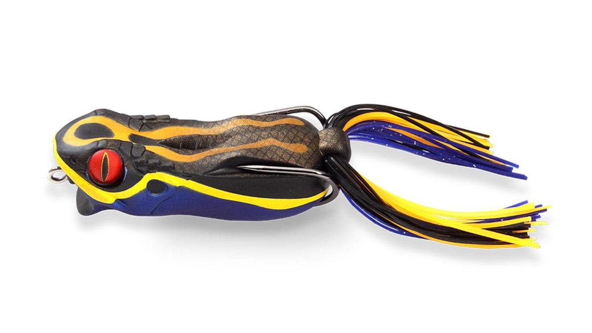 Topwater Frog Lure for Bass Fishing - 2 Inch Hollow Body Soft Plastic