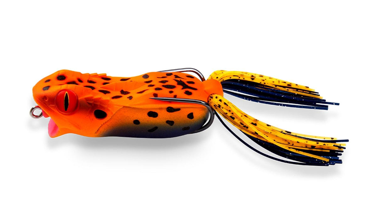 Topwater Frog Lure for Bass Fishing - 2 Inch Hollow Body Soft Plastic