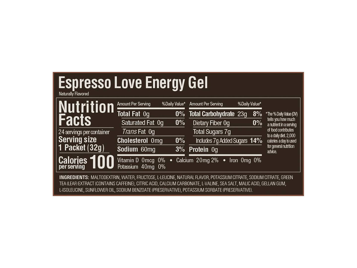 Energy Gel Pack of 24 for Sports & Training - Portable Carbohydrate