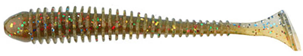 Keitech 4-Inch Soft Paddletail Swimbait - Realistic Fishing Lure Pack of 8