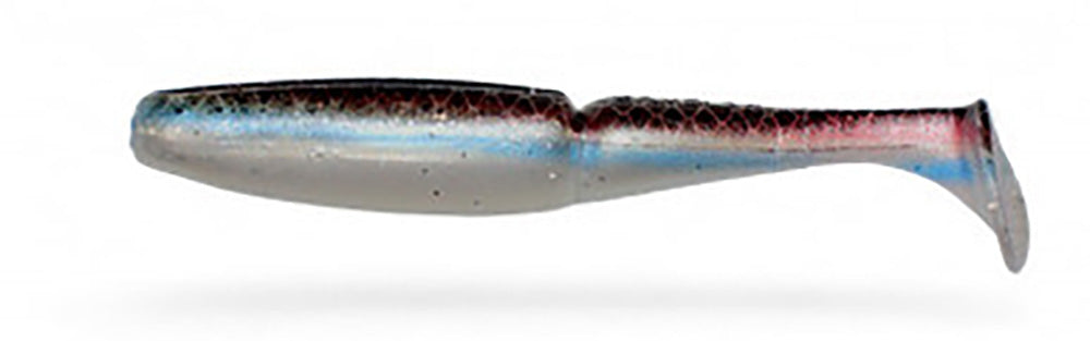 3.75-Inch Segmented Paddle Tail Swimbait for Freshwater & Saltwater Fishing