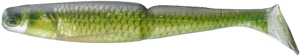 3.75-Inch Segmented Paddle Tail Swimbait for Freshwater & Saltwater Fishing