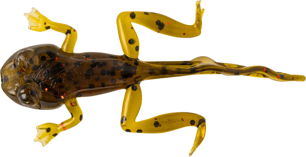 Soft Plastic Toad Kit - 2.5 Inch Lifelike Bass Bait, Multiple Colors