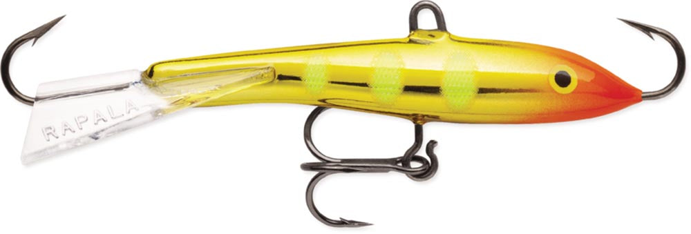 Ice Fishing Jigging Rap W9 3.5-Inch Hard Lures for Ice & Open Water