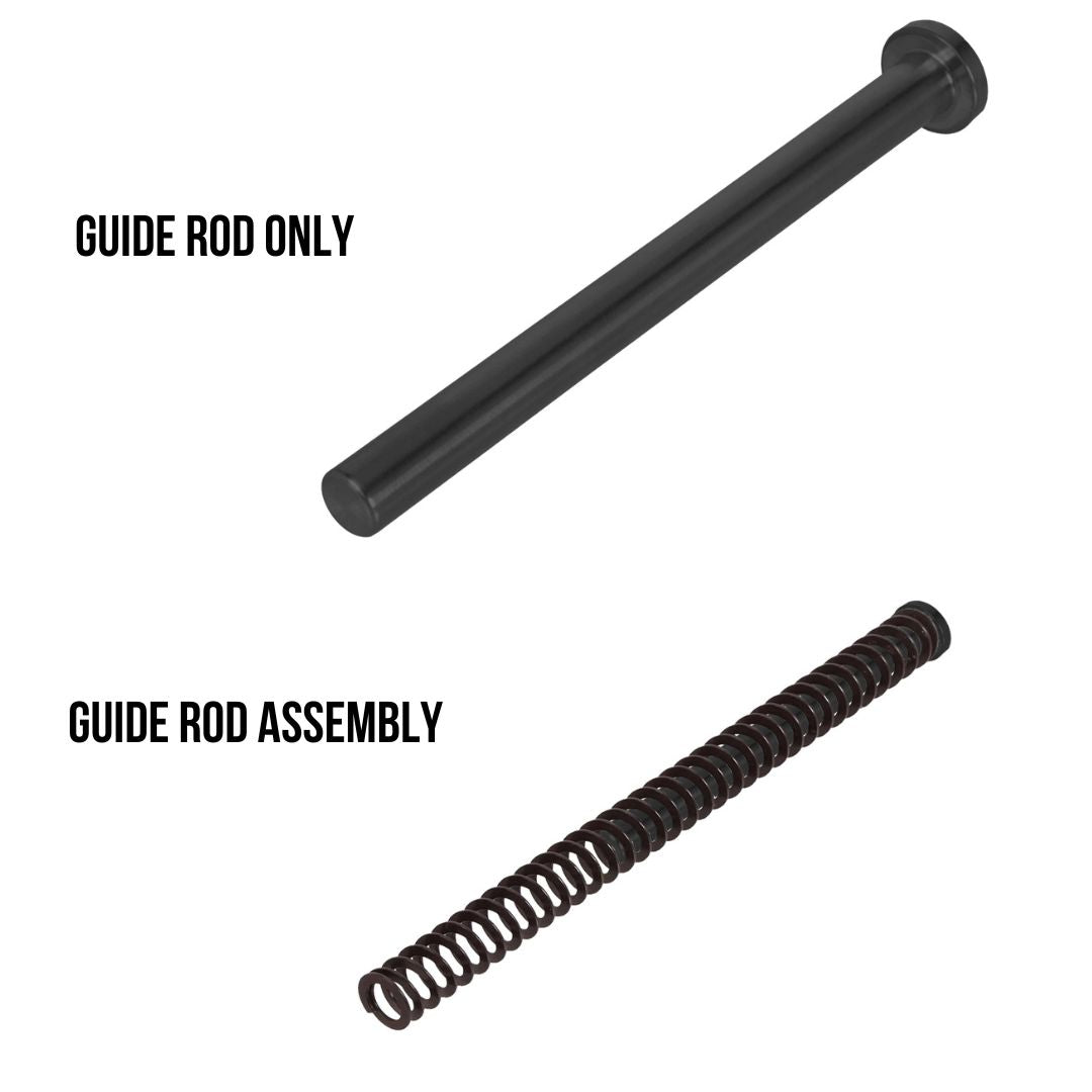 CZ P-10 C Guide Rod Assembly Stainless Steel PVD Replacement for Enhanced Shooting