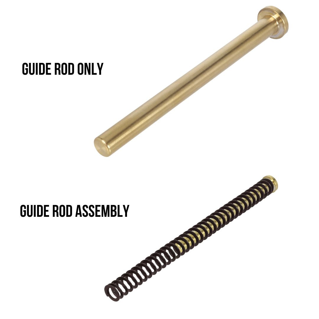 CZ P-10 C Guide Rod Assembly Stainless Steel PVD Replacement for Enhanced Shooting