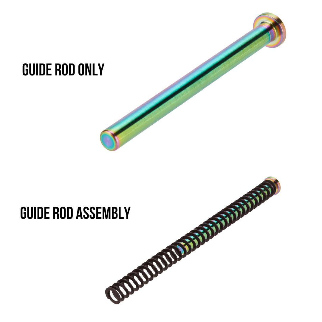 CZ P-10 C Guide Rod Assembly Stainless Steel PVD Replacement for Enhanced Shooting