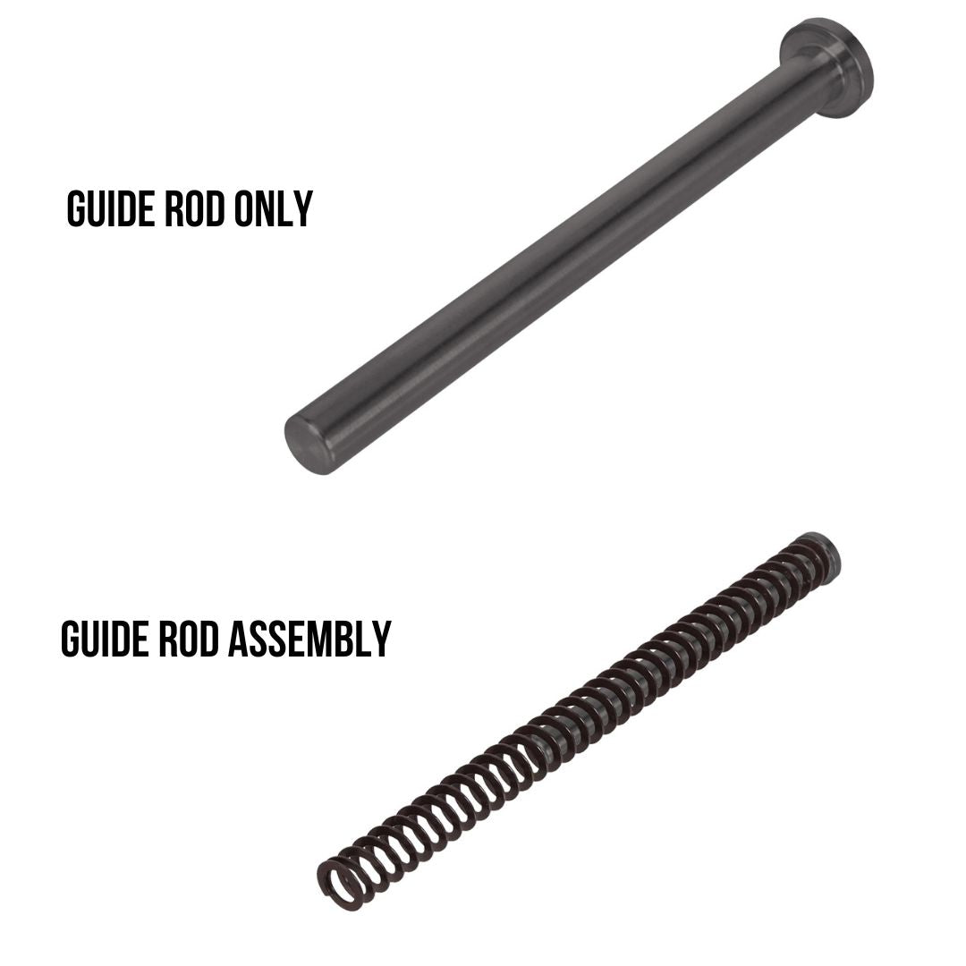 CZ P-10 C Guide Rod Assembly Stainless Steel PVD Replacement for Enhanced Shooting