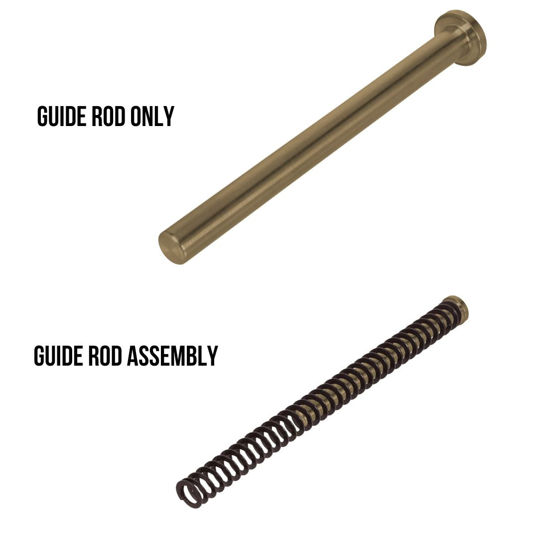 CZ P-10 C Guide Rod Assembly Stainless Steel PVD Replacement for Enhanced Shooting