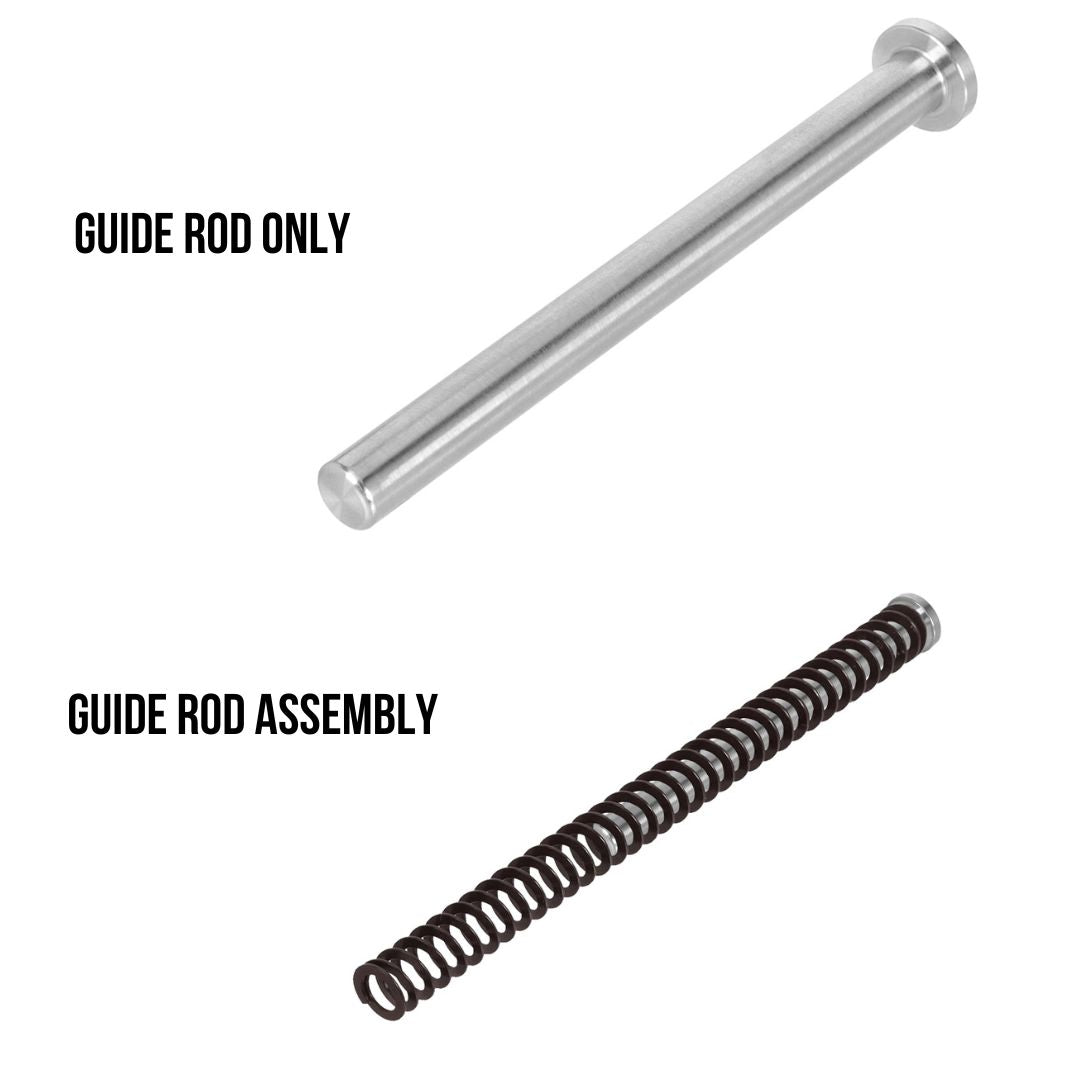 CZ P-10 C Guide Rod Assembly Stainless Steel PVD Replacement for Enhanced Shooting