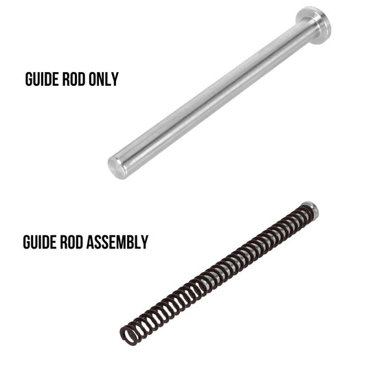 CZ P-10 C Guide Rod Assembly Stainless Steel PVD Replacement for Enhanced Shooting