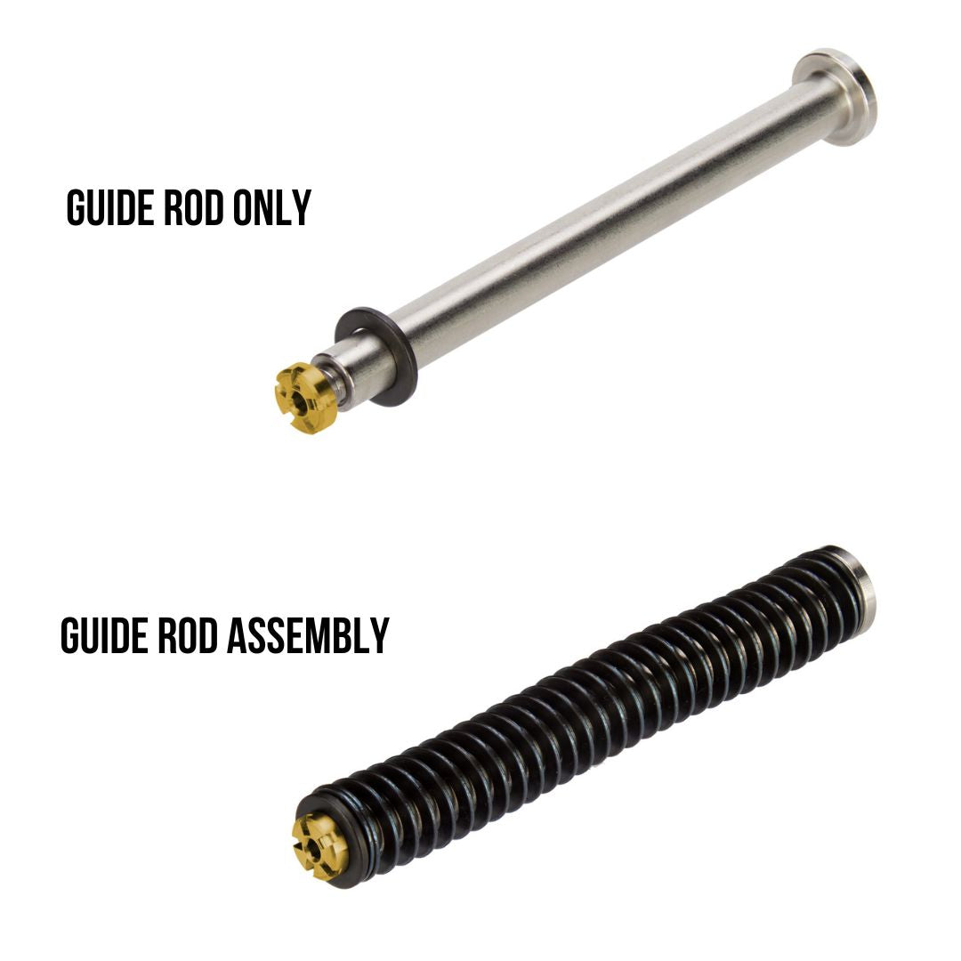 Stainless Steel Guide Rod Assembly for Smith & Wesson SD9, SD40, 2.0, SD9VE & SD40VE Pistols