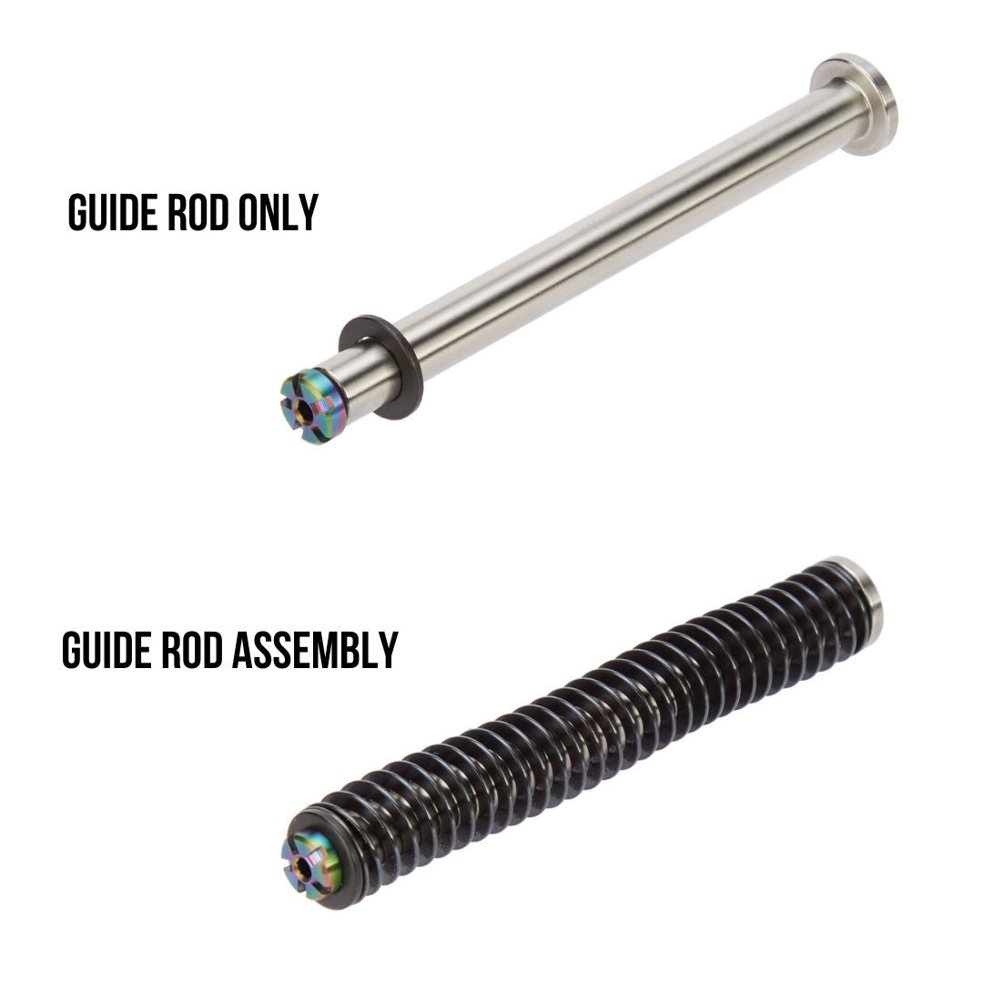 Stainless Steel Guide Rod Assembly for Smith & Wesson SD9, SD40, 2.0, SD9VE & SD40VE Pistols