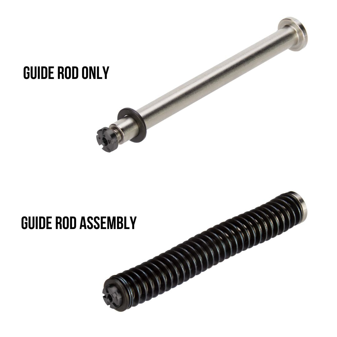 Stainless Steel Guide Rod Assembly for Smith & Wesson SD9, SD40, 2.0, SD9VE & SD40VE Pistols