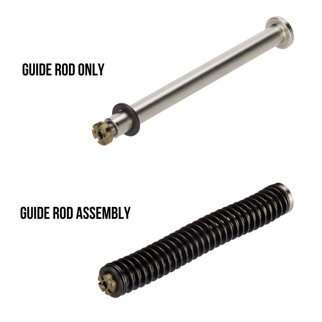 Stainless Steel Guide Rod Assembly for Smith & Wesson SD9, SD40, 2.0, SD9VE & SD40VE Pistols