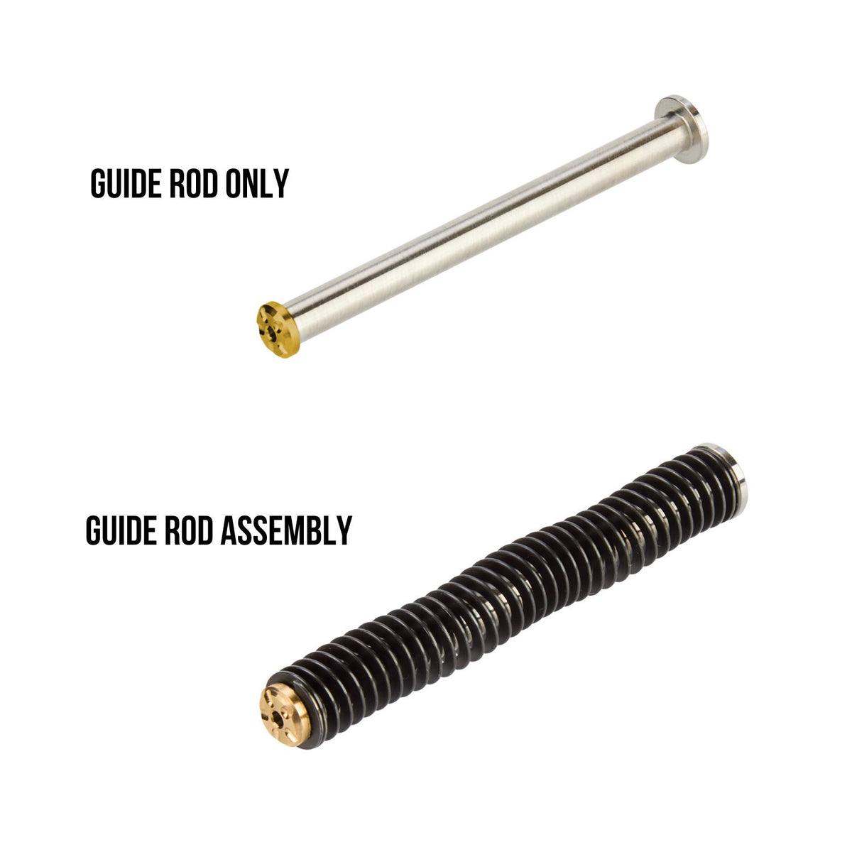 Stainless Steel Guide Rod Assembly for Sig P365XL & X Macro - Spring Options