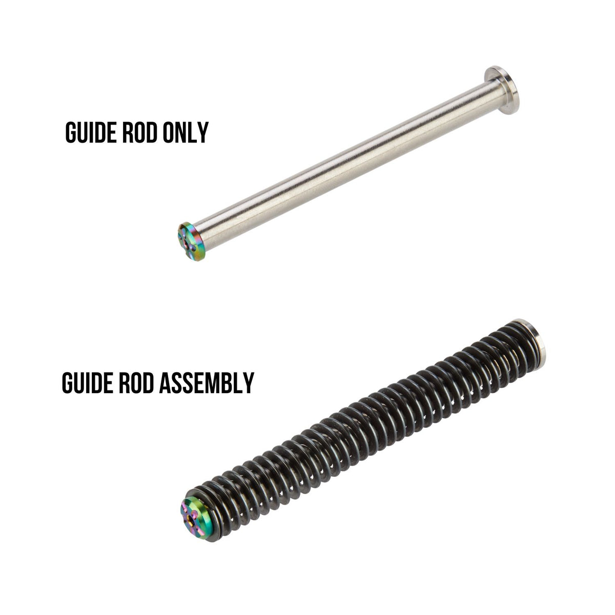 Stainless Steel Guide Rod Assembly for Sig P365XL & X Macro - Spring Options