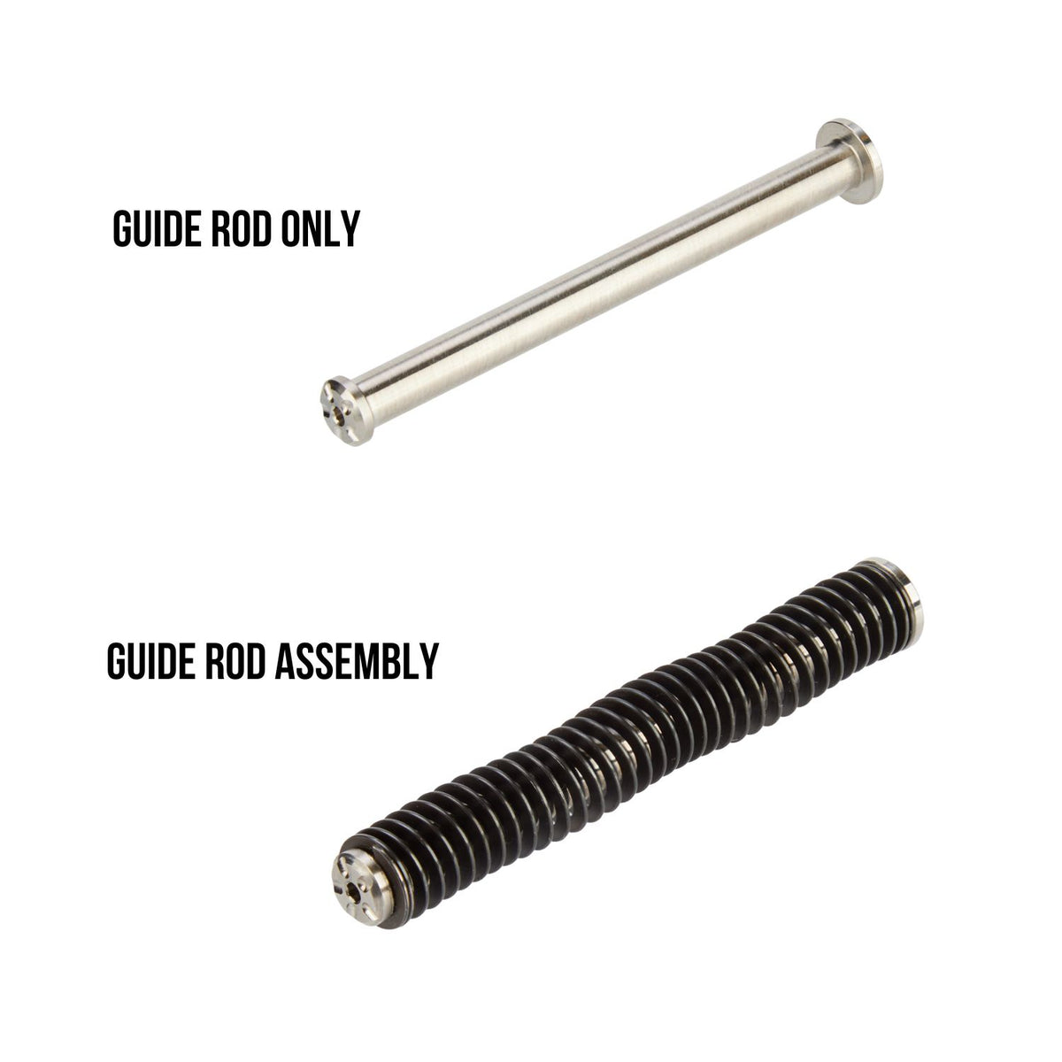 Stainless Steel Guide Rod Assembly for Sig P365XL & X Macro - Spring Options
