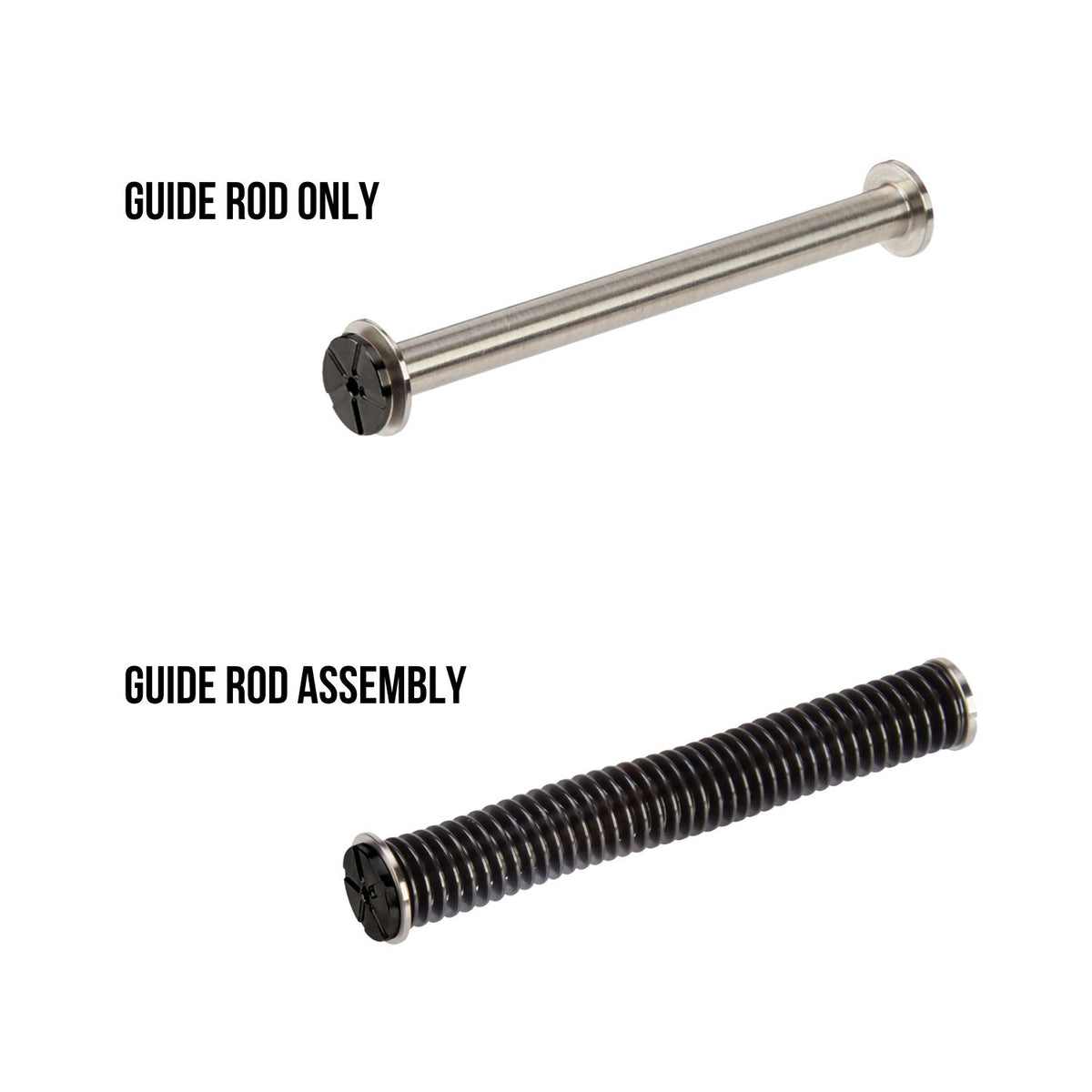 Stainless Steel Guide Rod Assembly for Taurus G3 & G3XL 4" Pistol - Recoil Spring Options