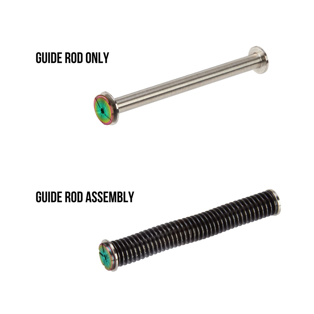Stainless Steel Guide Rod Assembly for Taurus G3 & G3XL 4" Pistol - Recoil Spring Options