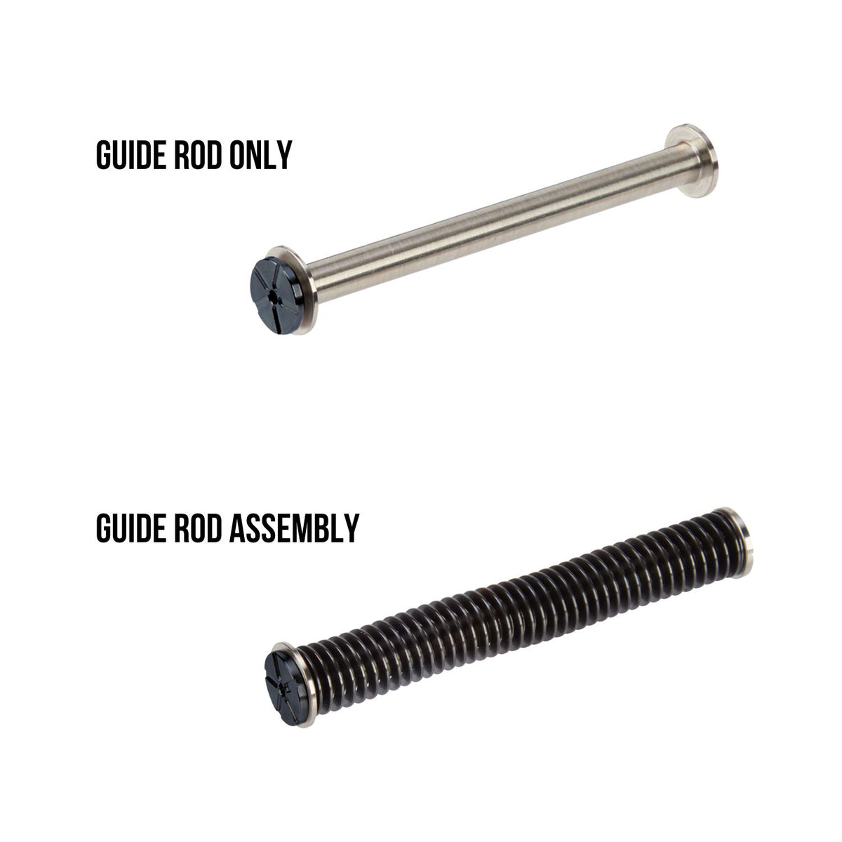 Stainless Steel Guide Rod Assembly for Taurus G3 & G3XL 4" Pistol - Recoil Spring Options