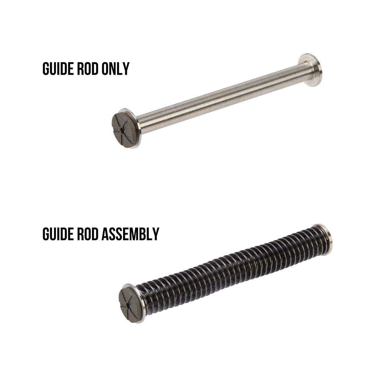 Stainless Steel Guide Rod Assembly for Taurus G3 & G3XL 4" Pistol - Recoil Spring Options