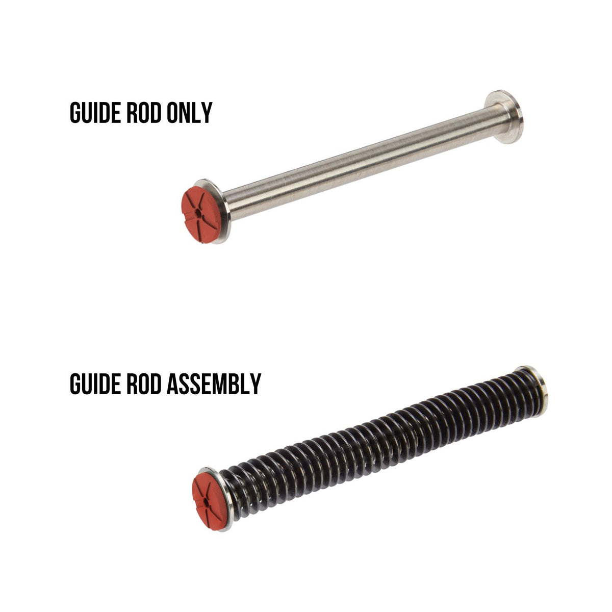 Stainless Steel Guide Rod Assembly for Taurus G3 & G3XL 4" Pistol - Recoil Spring Options