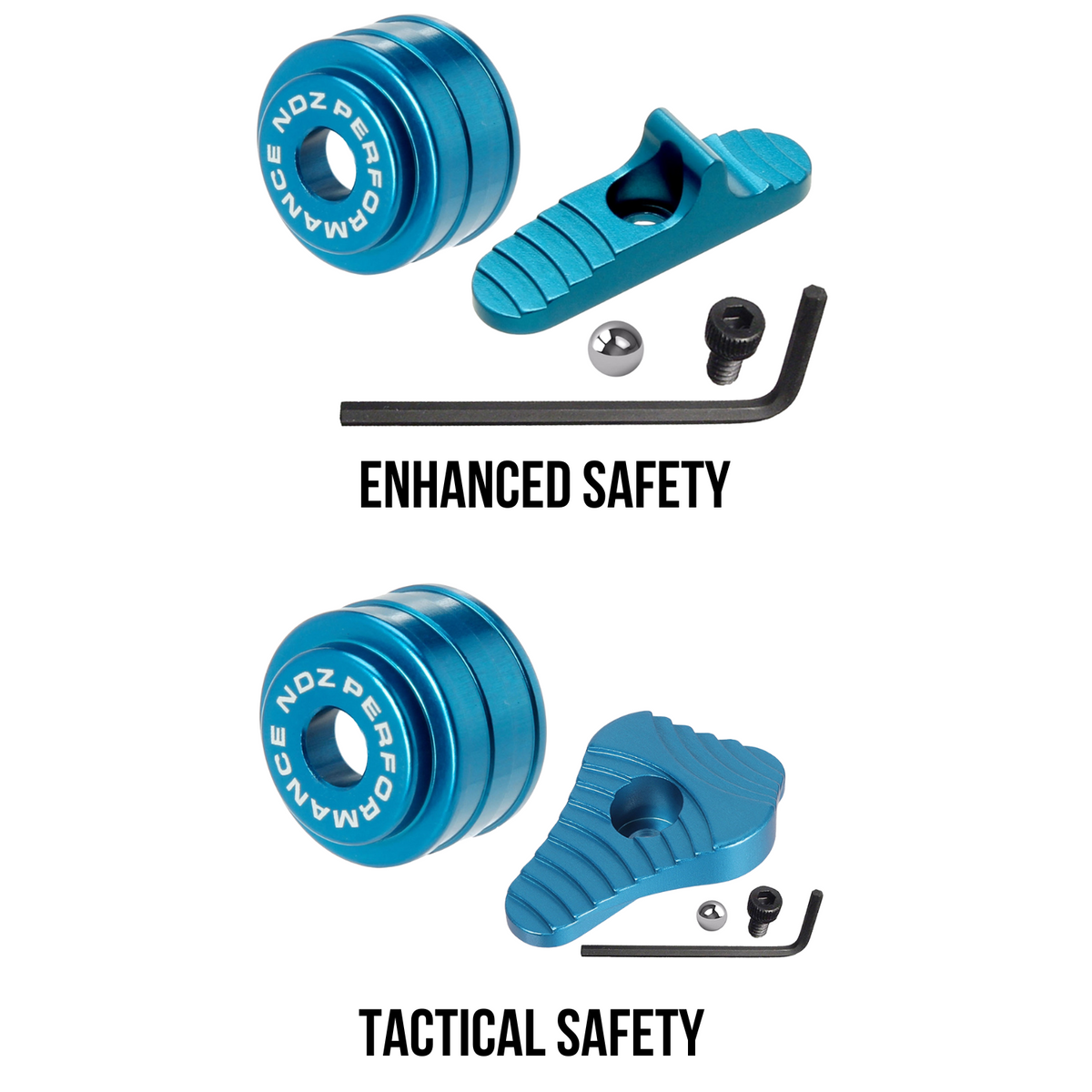 Mossberg Shotgun Safety & Follower Kit Aluminum for 12 & 20 Gauge
