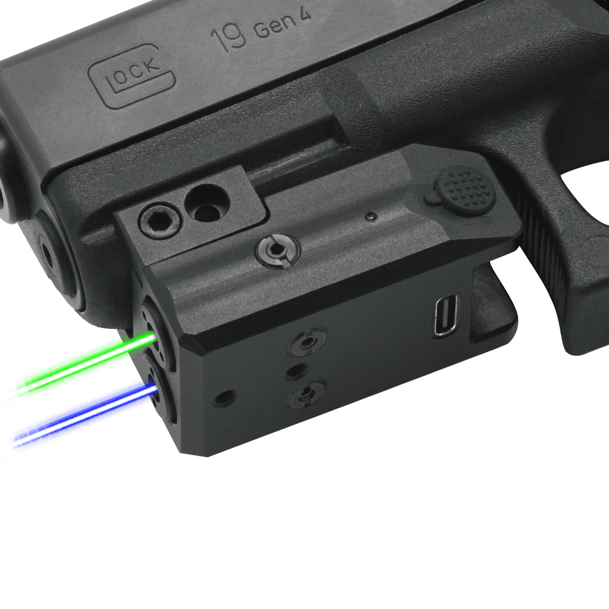 Dual with Adjustable Reticle for & Rails