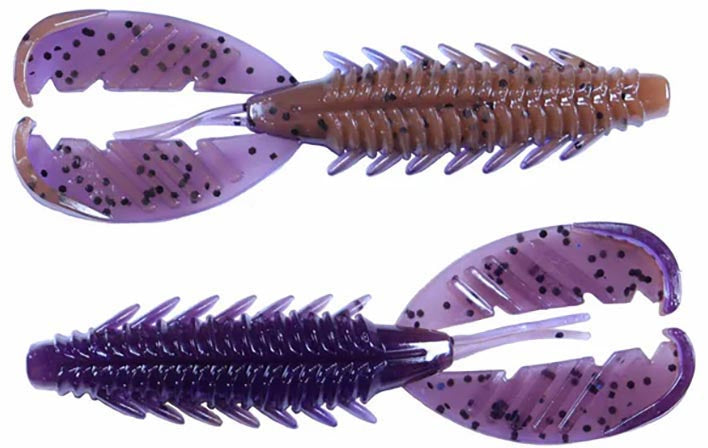 Adrenaline Craw Jr 3.5 Inch Soft Plastic Bait 7 Pack for Bass Fishing