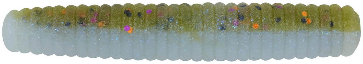 Fishing Soft Plastic Worms - 2.75 Inch Bait for Bass, Walleye & Panfish