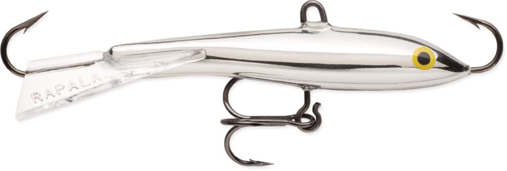 Ice Fishing Jigging Rap W9 3.5-Inch Hard Lures for Ice & Open Water
