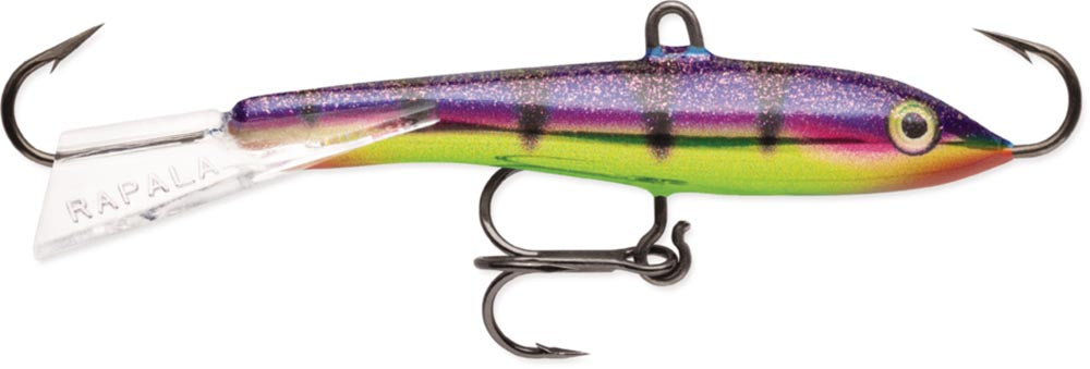 Ice Fishing Jigging Rap W9 3.5-Inch Hard Lures for Ice & Open Water