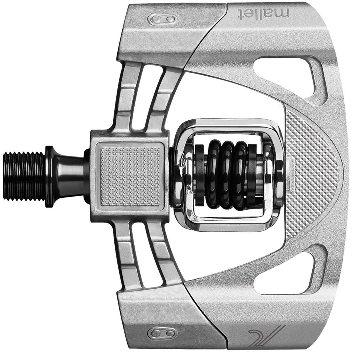 Mountain Bike Pedals with Adjustable Release Angles and Mud-Shedding Design