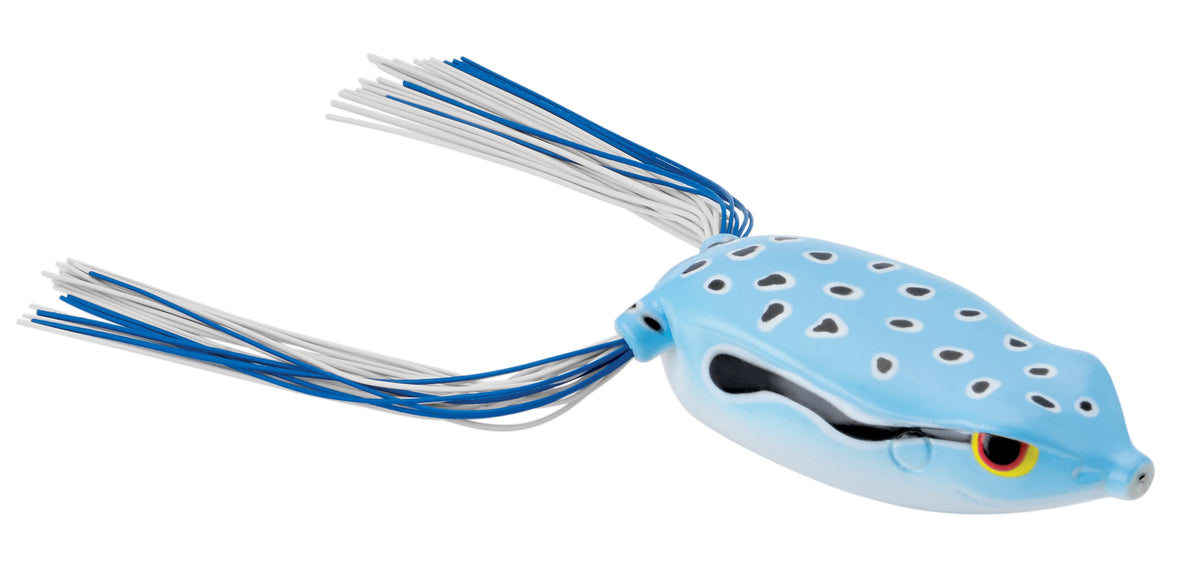 Topwater Bass Frog 2.5 Inch Hollow Body Lure for Heavy Cover & Open Water