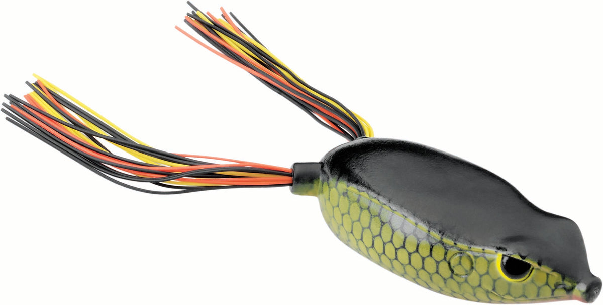 Topwater Bass Frog 2.5 Inch Hollow Body Lure for Heavy Cover & Open Water