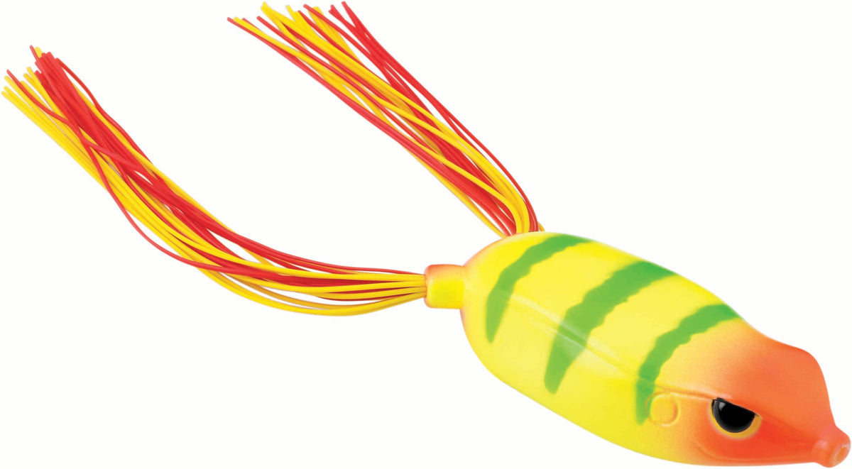 Topwater Bass Frog 2.5 Inch Hollow Body Lure for Heavy Cover & Open Water