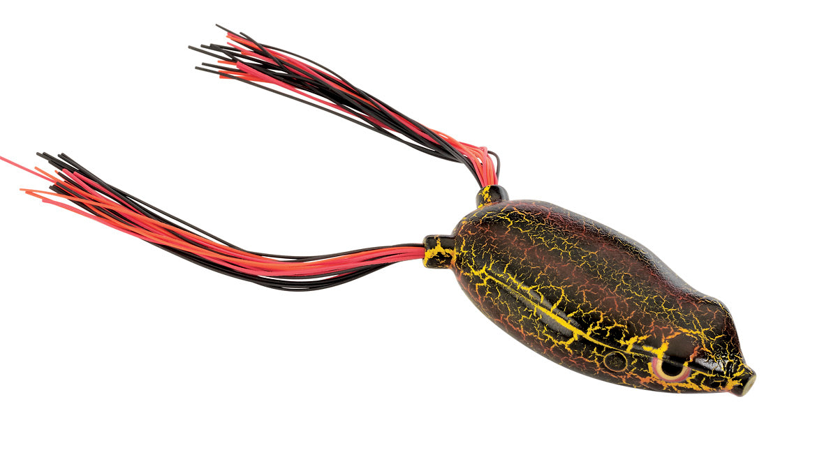 Topwater Bass Frog 2.5 Inch Hollow Body Lure for Heavy Cover & Open Water
