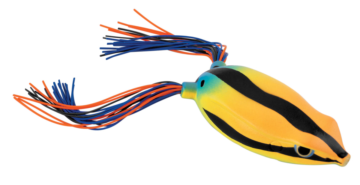 Topwater Bass Frog 2.5 Inch Hollow Body Lure for Heavy Cover & Open Water