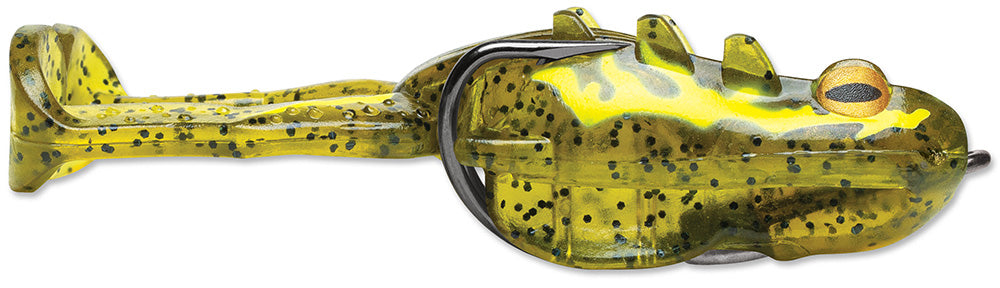 Topwater Frog Bait 3.75 Inch for Bass Fishing - Durable Soft Plastic Lure