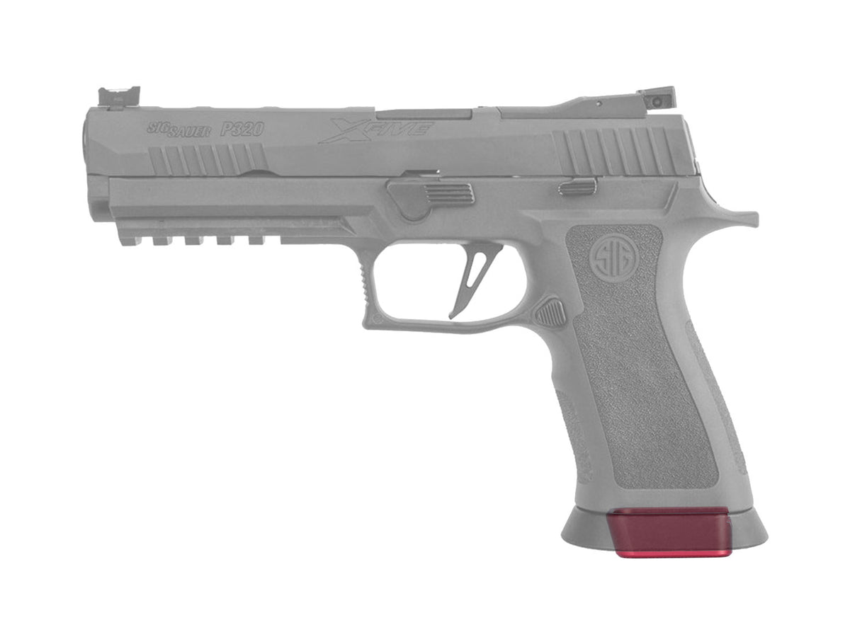 Extended Magazine Base Plate for Sig P320X & XFIVE Legion - Aluminum