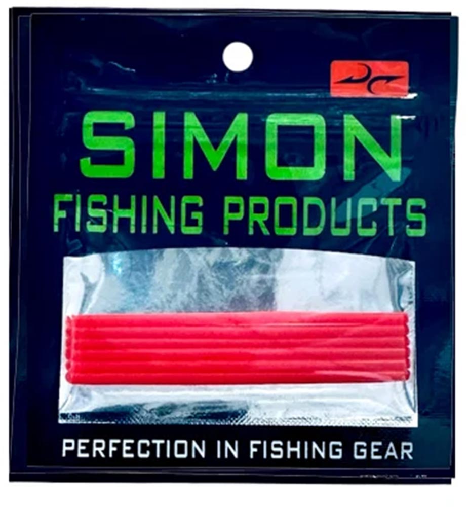 Micro Tubing for Hard Baits and Rotating Lures - 6 Pack, 2.75"