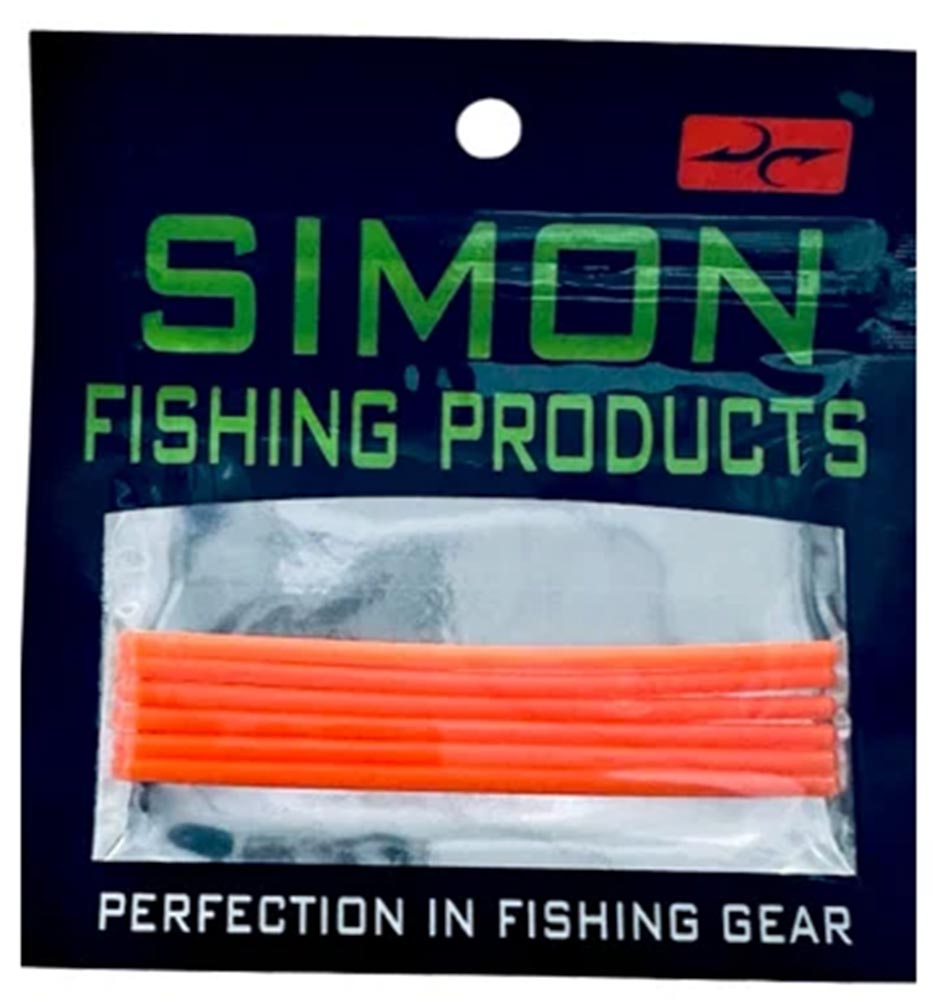 Micro Tubing for Hard Baits and Rotating Lures - 6 Pack, 2.75"