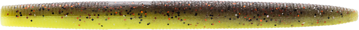 Soft Plastic Fishing Baits 5 Inch Stick Bait 6 Pack Multiple Colors