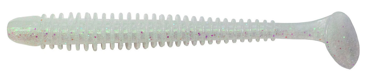 Keitech 4-Inch Soft Paddletail Swimbait - Realistic Fishing Lure Pack of 8